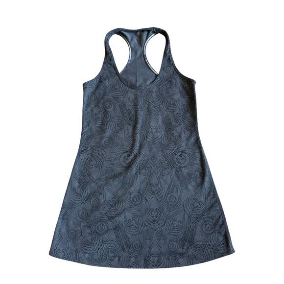 Women’s Lululemon CRB COOL RACERBACK Tank Top Peacock Feather Size 2 - Picture 1 of 4